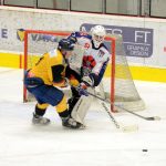 Hokejisté Soběslavi si proti Božeticím otevřeli střelnici a mají jistotu play off