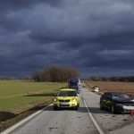 AKTUALIZOVÁNO: Tragická nehoda u Vranína: Na místě zemřel jeden řidič, další tři lidé skončili v nemocnici