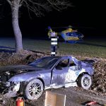 Při nehodě na Jindřichohradecku se zranili tři mladí lidé. Dva z nich těžce