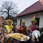 Sousedy v Řepči na Táborsku navštívily masopustní maškary