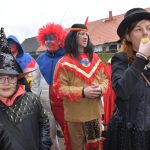 Sousedy v Řepči na Táborsku navštívily masopustní maškary