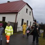 Sousedy v Řepči na Táborsku navštívily masopustní maškary