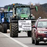 VIDEO: Protest jihočeských zemědělců byl poklidný. Příště už ale přitvrdíme, shodují se zemědělci