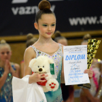 Legendární závod na poli moderní gymnastiky opět po roce zaplnil sportovní halu. Do Milevska dorazilo přes 250 závodnic