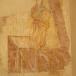 Při rekonstrukci kostela v Čejeticích odkryl restaurátor středověké nástěnné malby