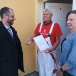 Cech malířů podpořil jindřichohradecké Chráněné bydlení Naplno