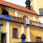 Chlum spustil sbírku na kostel poničený požárem. Pomoc nabízejí nejen místní