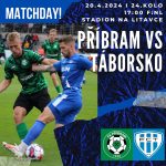 Táborsko přivezlo z Příbrami bod a uhájilo třetí místo