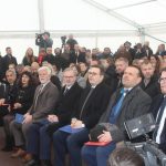 Slavnostního otevření památníku v Letech se zúčastnili i prezident a premiér