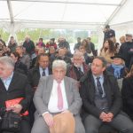 Slavnostního otevření památníku v Letech se zúčastnili i prezident a premiér