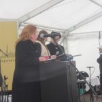 Slavnostního otevření památníku v Letech se zúčastnili i prezident a premiér