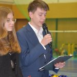 Zaplněná sportovní hala v Milevsku sledovala ukázky sletových skladeb. Sokolská akademie i letos nadchla publikum