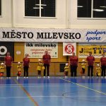 Zaplněná sportovní hala v Milevsku sledovala ukázky sletových skladeb. Sokolská akademie i letos nadchla publikum