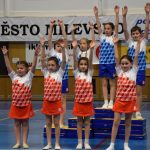 Zaplněná sportovní hala v Milevsku sledovala ukázky sletových skladeb. Sokolská akademie i letos nadchla publikum