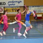 Zaplněná sportovní hala v Milevsku sledovala ukázky sletových skladeb. Sokolská akademie i letos nadchla publikum