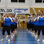 Zaplněná sportovní hala v Milevsku sledovala ukázky sletových skladeb. Sokolská akademie i letos nadchla publikum