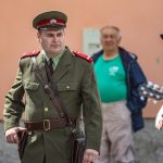 Prvomájový průvod v Sedlici ovládli trampové
