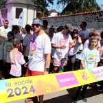 Barvám neutečeš. Do cíle běhu první dorazil českobudějovický Řek od Korfu