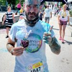 Barvám neutečeš. Do cíle běhu první dorazil českobudějovický Řek od Korfu