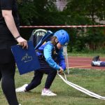 Premiéra dětské soutěže TFA v Hluboké nad Vltavou. Budoucí železní hasiči bojovali jako lvi