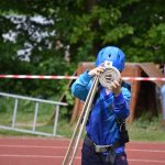 Premiéra dětské soutěže TFA v Hluboké nad Vltavou. Budoucí železní hasiči bojovali jako lvi