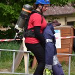 Premiéra dětské soutěže TFA v Hluboké nad Vltavou. Budoucí železní hasiči bojovali jako lvi