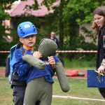 Premiéra dětské soutěže TFA v Hluboké nad Vltavou. Budoucí železní hasiči bojovali jako lvi