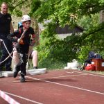 Premiéra dětské soutěže TFA v Hluboké nad Vltavou. Budoucí železní hasiči bojovali jako lvi