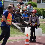 Premiéra dětské soutěže TFA v Hluboké nad Vltavou. Budoucí železní hasiči bojovali jako lvi