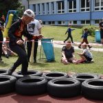 Premiéra dětské soutěže TFA v Hluboké nad Vltavou. Budoucí železní hasiči bojovali jako lvi