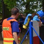 Premiéra dětské soutěže TFA v Hluboké nad Vltavou. Budoucí železní hasiči bojovali jako lvi