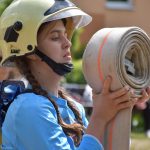 Premiéra dětské soutěže TFA v Hluboké nad Vltavou. Budoucí železní hasiči bojovali jako lvi