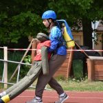 Premiéra dětské soutěže TFA v Hluboké nad Vltavou. Budoucí železní hasiči bojovali jako lvi