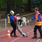 Premiéra dětské soutěže TFA v Hluboké nad Vltavou. Budoucí železní hasiči bojovali jako lvi