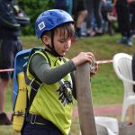 Premiéra dětské soutěže TFA v Hluboké nad Vltavou. Budoucí železní hasiči bojovali jako lvi