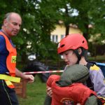 Premiéra dětské soutěže TFA v Hluboké nad Vltavou. Budoucí železní hasiči bojovali jako lvi