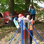 Premiéra dětské soutěže TFA v Hluboké nad Vltavou. Budoucí železní hasiči bojovali jako lvi