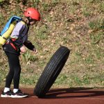 Premiéra dětské soutěže TFA v Hluboké nad Vltavou. Budoucí železní hasiči bojovali jako lvi