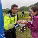Účastníky akce Slavata triatlon tour potrápil nepříjemný déšť. Děti si na Komoře alespoň zaběhaly