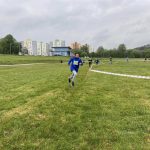 Účastníky akce Slavata triatlon tour potrápil nepříjemný déšť. Děti si na Komoře alespoň zaběhaly