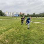 Účastníky akce Slavata triatlon tour potrápil nepříjemný déšť. Děti si na Komoře alespoň zaběhaly