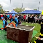 Požární útok nejlépe zvládli dobrovolní hasiči z Jaronic a získali pohár města Rudolfova