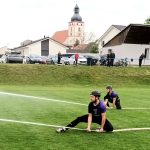 Požární útok nejlépe zvládli dobrovolní hasiči z Jaronic a získali pohár města Rudolfova
