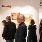 Josef Synek vystavuje doma v Blatné