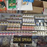 Služební pes Connor vyčenichal 170 tisíc uschovaných cigaret, celníci nalezli i pyrotechniku