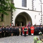 Jihočeští hasiči si připomněli v Prachaticích svého patrona sv. Floriána