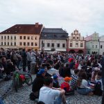 Čtvrteční zápas s USA sledovalo v Táboře kolem tisícovky lidí. Hokejové přenosy na Žižkově náměstí pokračují