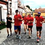 Štafetoví běžci vyrazili z Trocnova do Přibyslavi, aby tím připomněli 600 let od úmrtí Jana Žižky