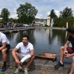 Božetická neckyáda stále populární. Diváci se dočkali pádů do vody i necek ala Titanic
