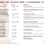 Výstava listin, workshop s pergamenem nebo přednáška o kočkách. Blíží se den archivů